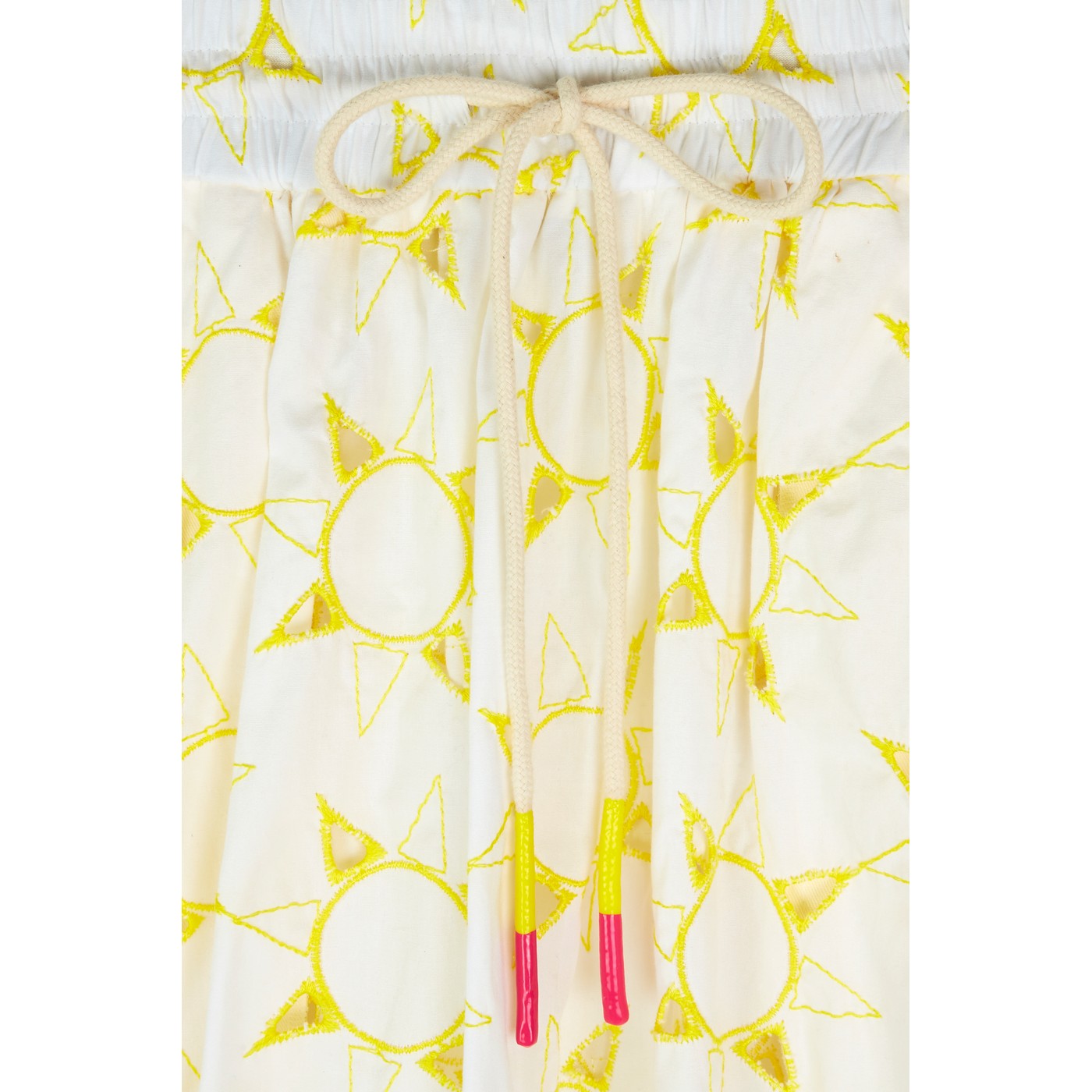 Jupe Broderie Anglaise Elasticated Midi