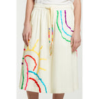 Jupe Embroidered Sunrise Midi