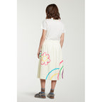 Jupe Embroidered Sunrise Midi