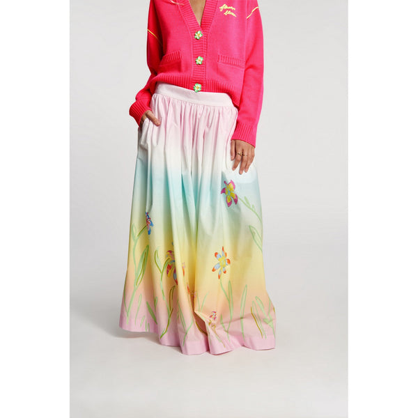 Jupe Meadow Of Joy Print Maxi