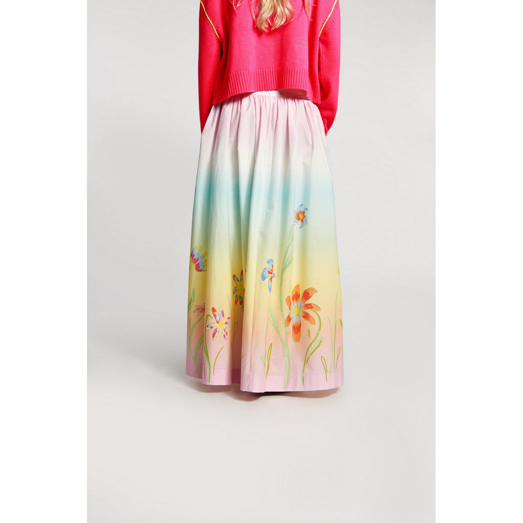 Jupe Meadow Of Joy Print Maxi