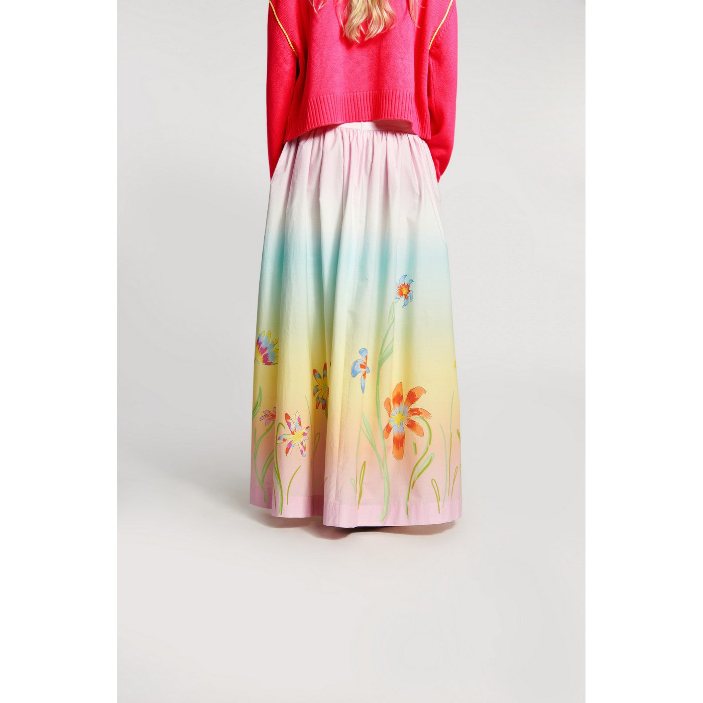 Jupe Meadow Of Joy Print Maxi