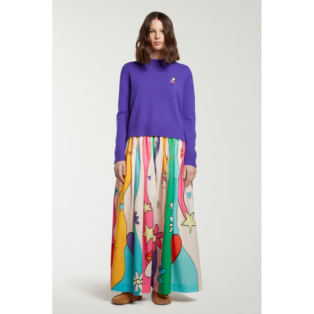 Jupe Rainbow Ray Print