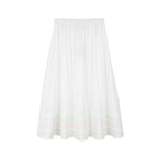 Jupe Neon-Topstitched Organic-Cotton