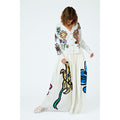 Jupe Floral-Print Organic-Cotton Maxi
