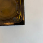 Cendrier Pavé De Verre Vintage