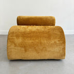 Fauteuil Ocre Graphique