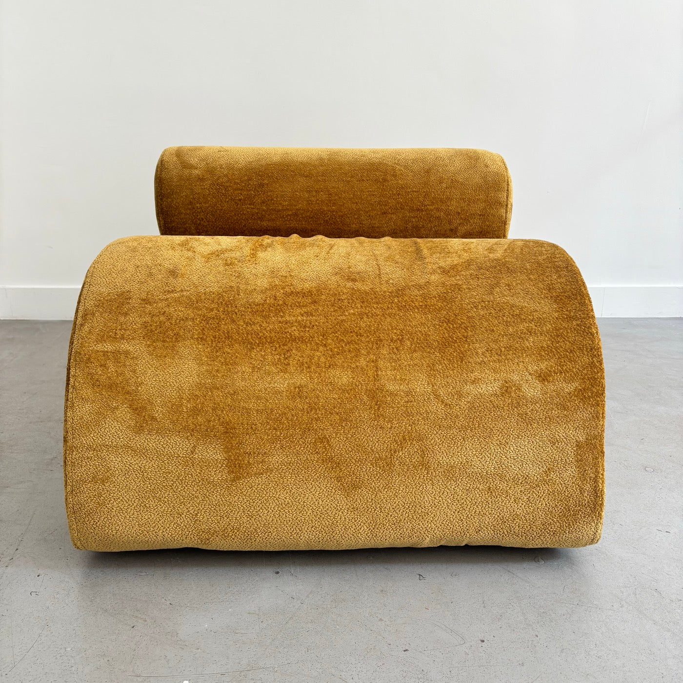 Fauteuil Ocre Graphique