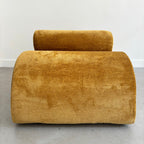 Fauteuil Ocre Graphique