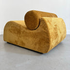 Fauteuil Ocre Graphique