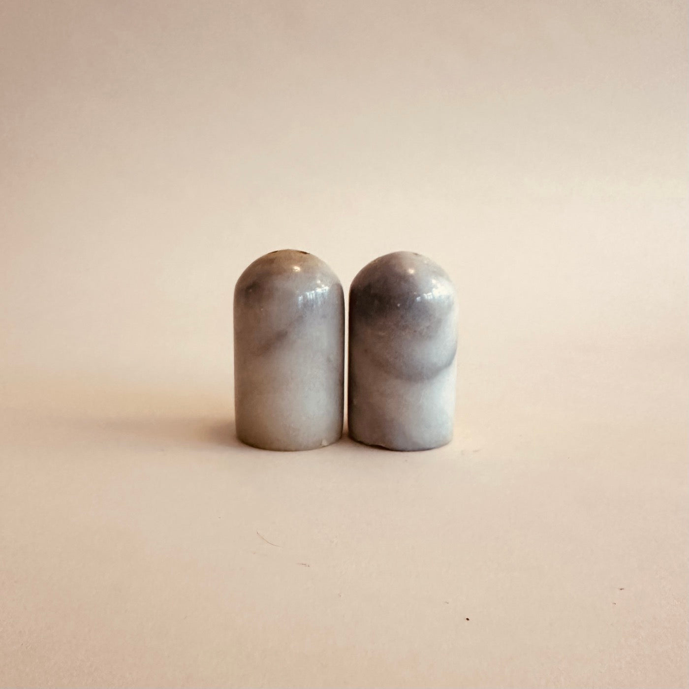 Salière Et Poivrière En Marbre