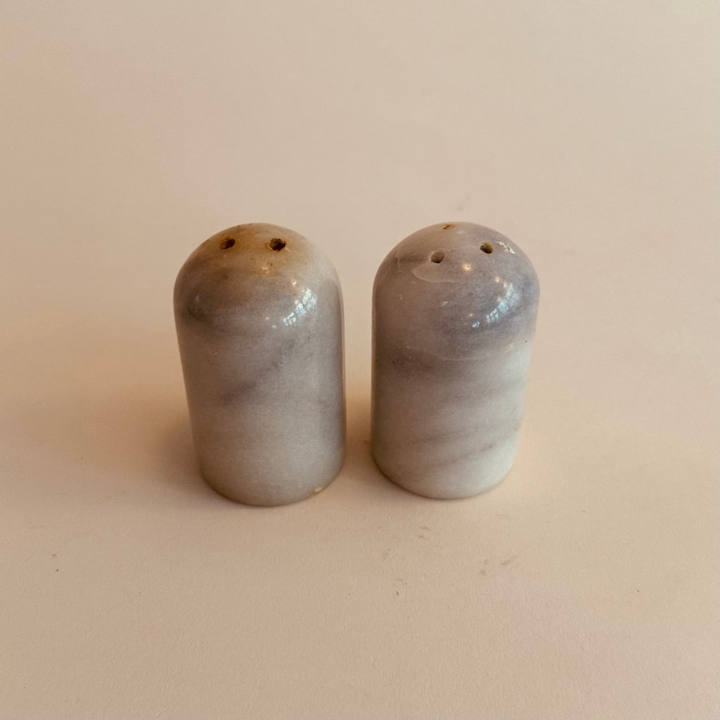 Salière Et Poivrière En Marbre