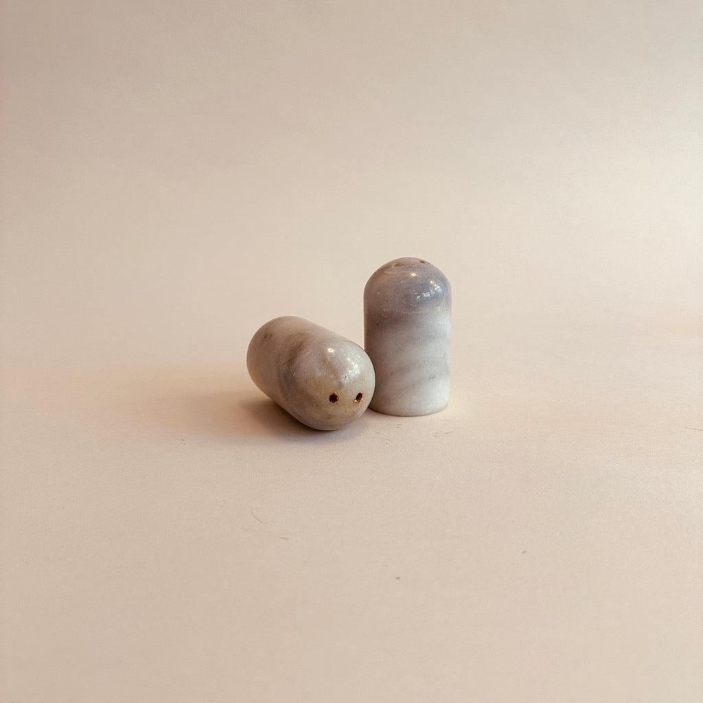 Salière Et Poivrière En Marbre