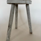 Tabouret En Bois Blanc