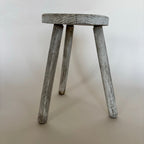 Tabouret En Bois Blanc