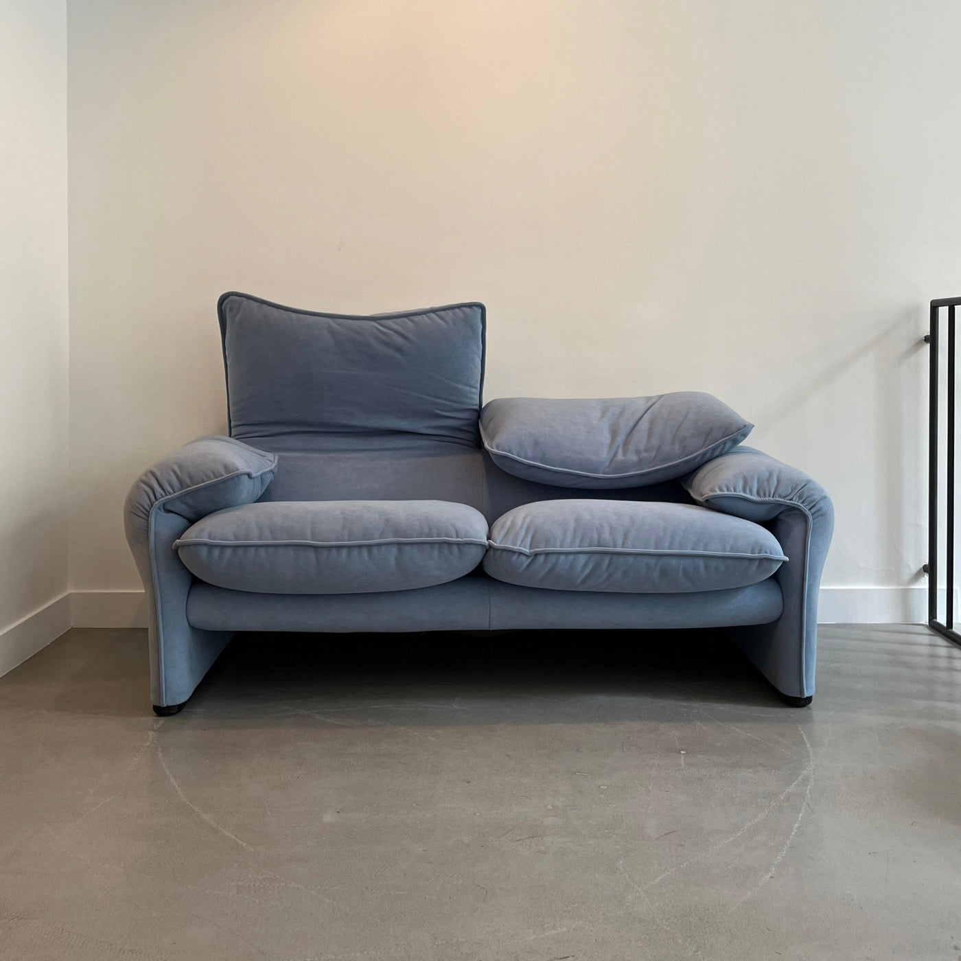 Canapé 2 Places Maralunga Bleu