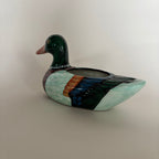 Pot Canard En Bois Peint
