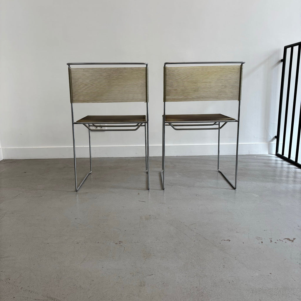Paire De Chaises Belloti Pour Fly Line