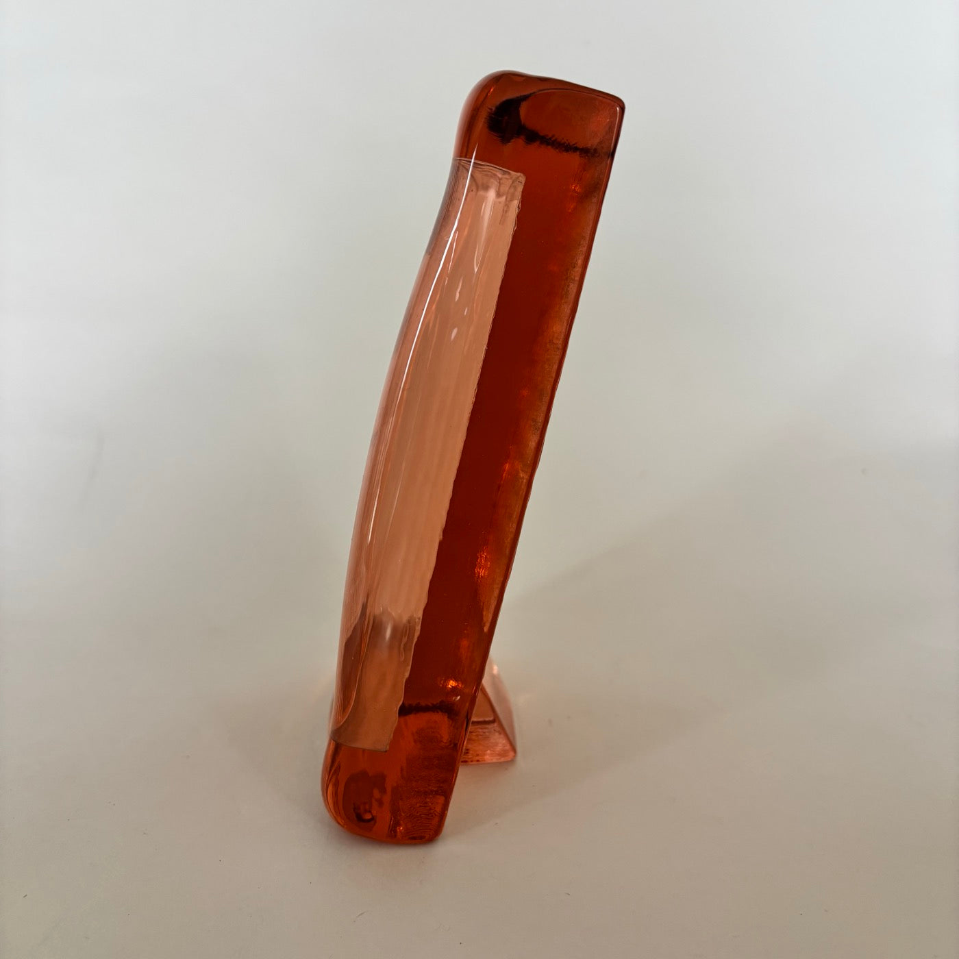 Cadre En Verre Rose Épais