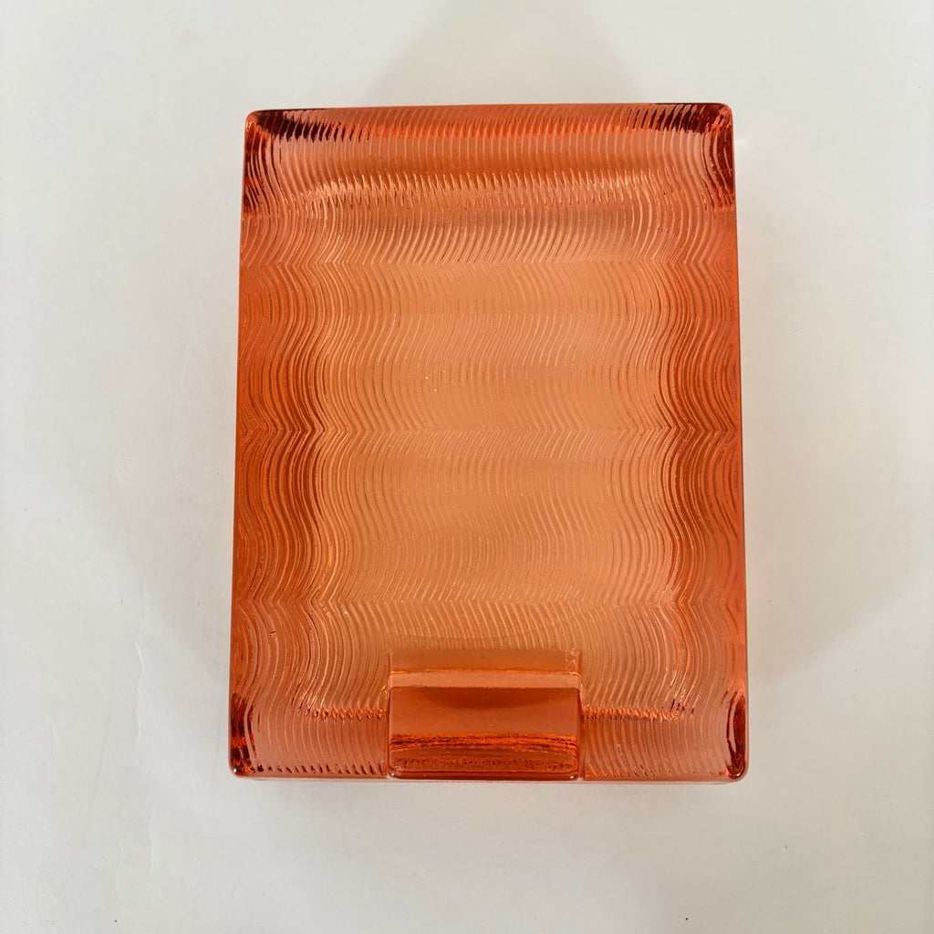 Cadre En Verre Rose Épais