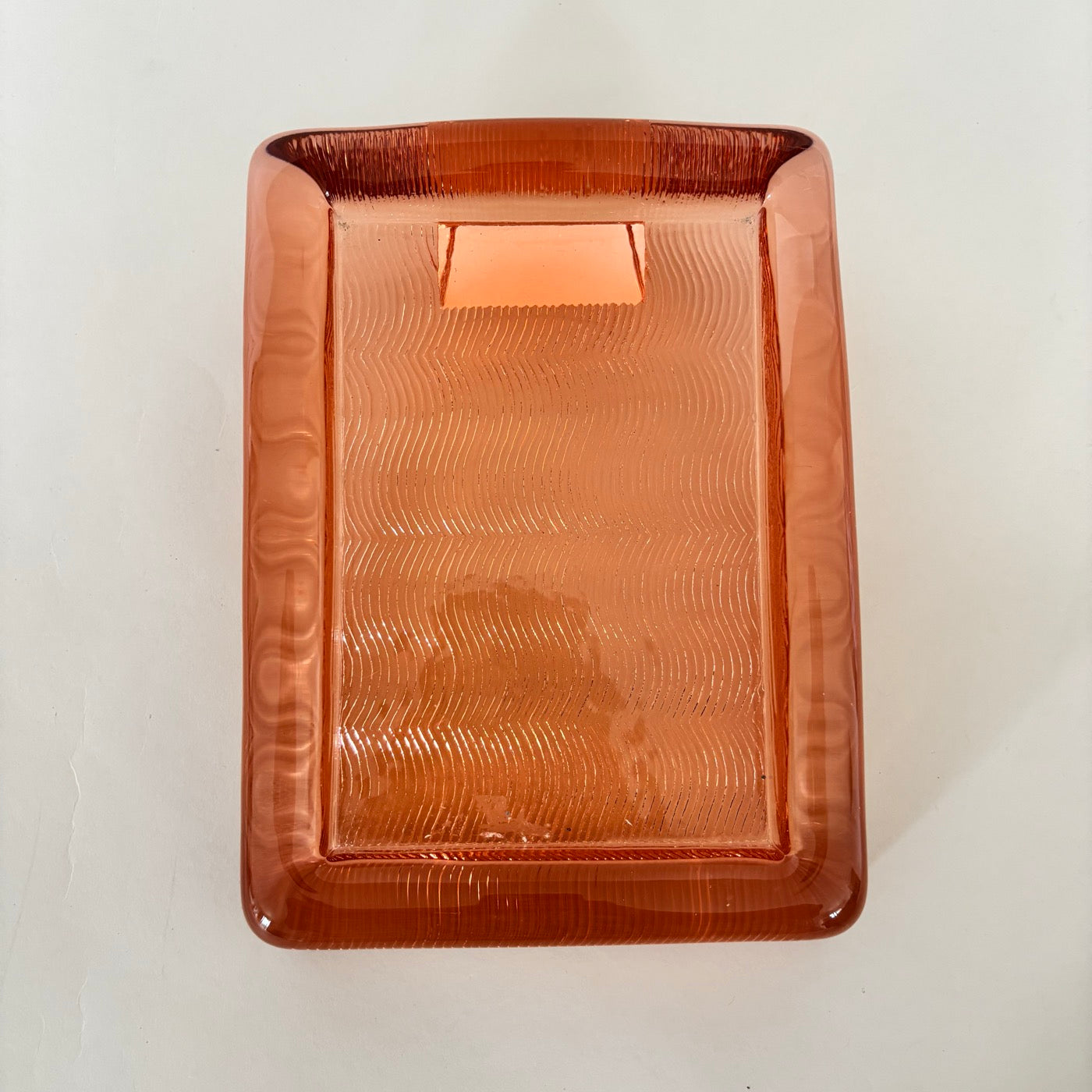 Cadre En Verre Rose Épais