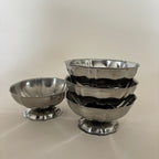 Lot De 5 Coupelles En Inox
