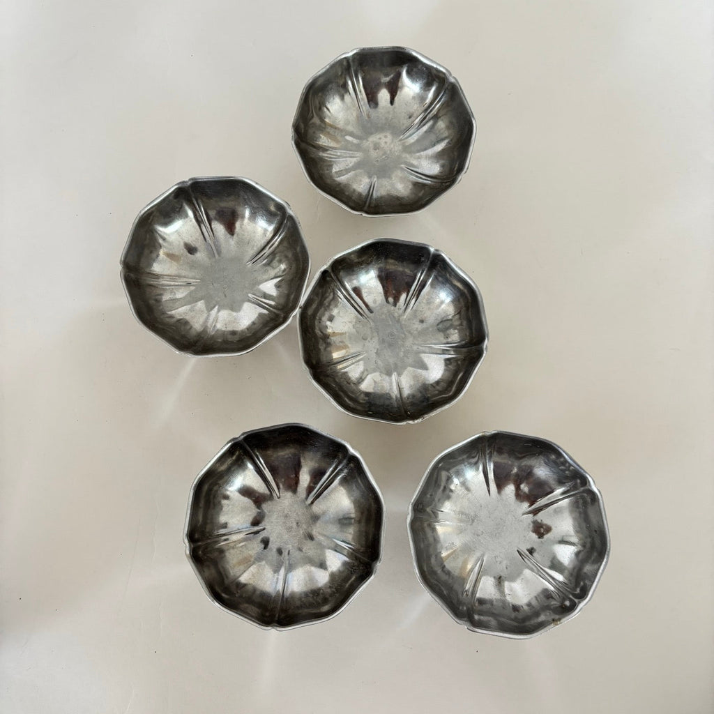 Lot De 5 Coupelles En Inox