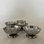 Lot De 5 Coupelles En Inox