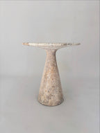 Table D'Appoint En Silver Travertin