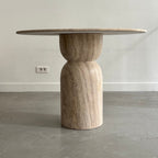 Table En Travertin