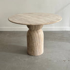 Table En Travertin