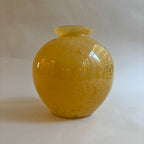 Vase Jaune Art Déco