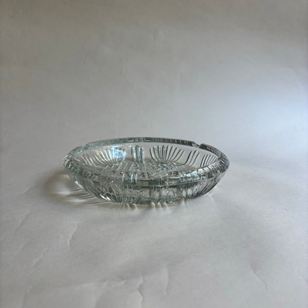 Cendrier En Verre Vintage