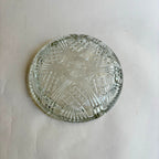 Cendrier En Verre Vintage