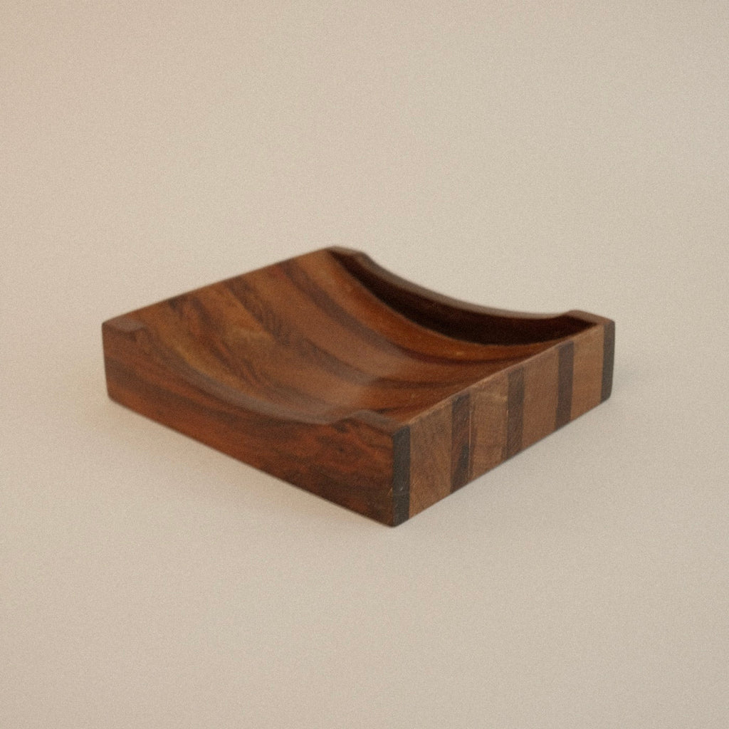 Vide Poche En Bois Vintage