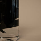 Paire De Bougeoirs En Verre