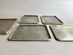 Ensemble De 5 Plateaux En Métal