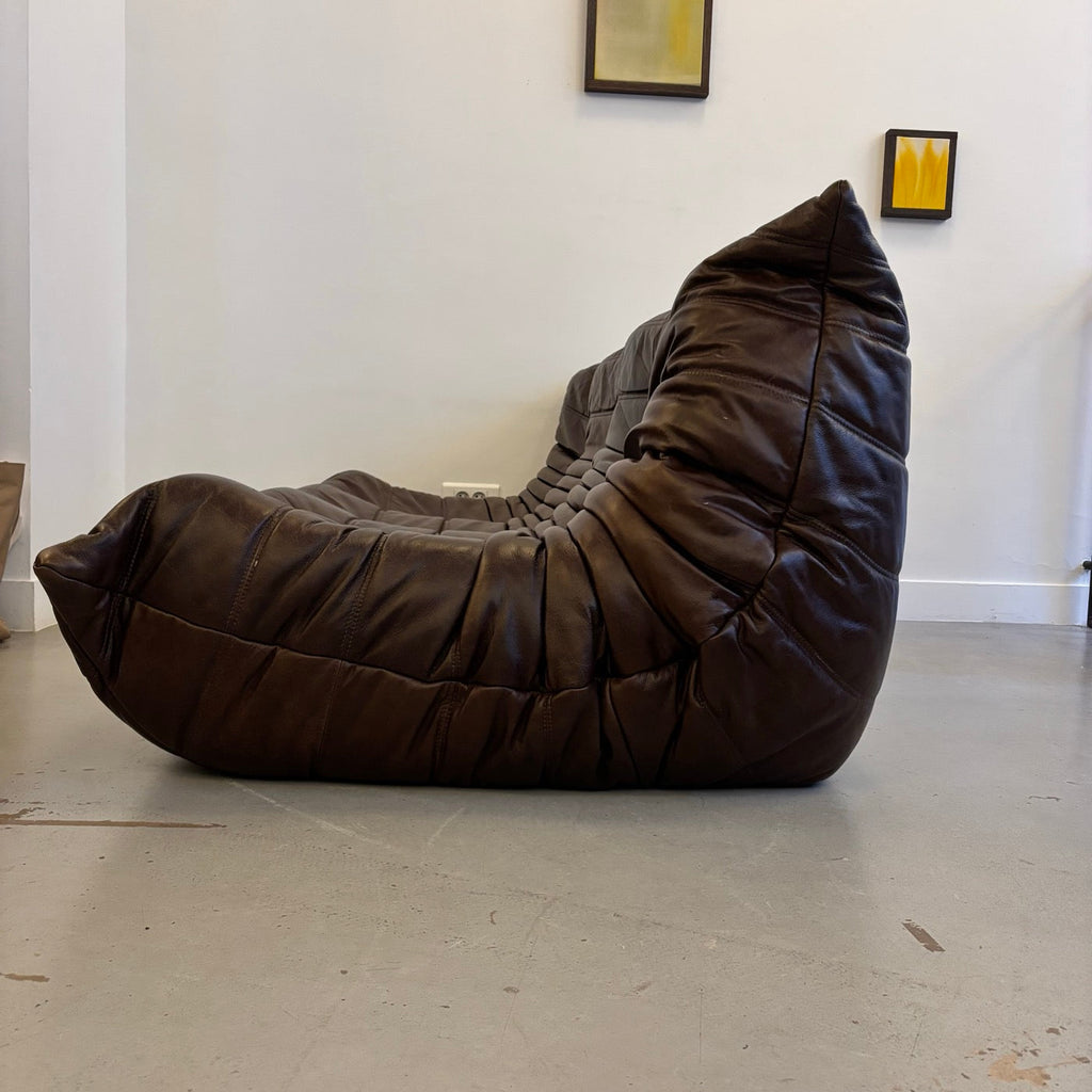 Togo 3 Places En Cuir Par Michel Ducaroy Pour Ligne Roset