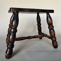 Tabouret En Bois Vintage