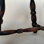 Tabouret En Bois Vintage