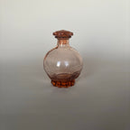 Carafe Rose En Verre Vintage