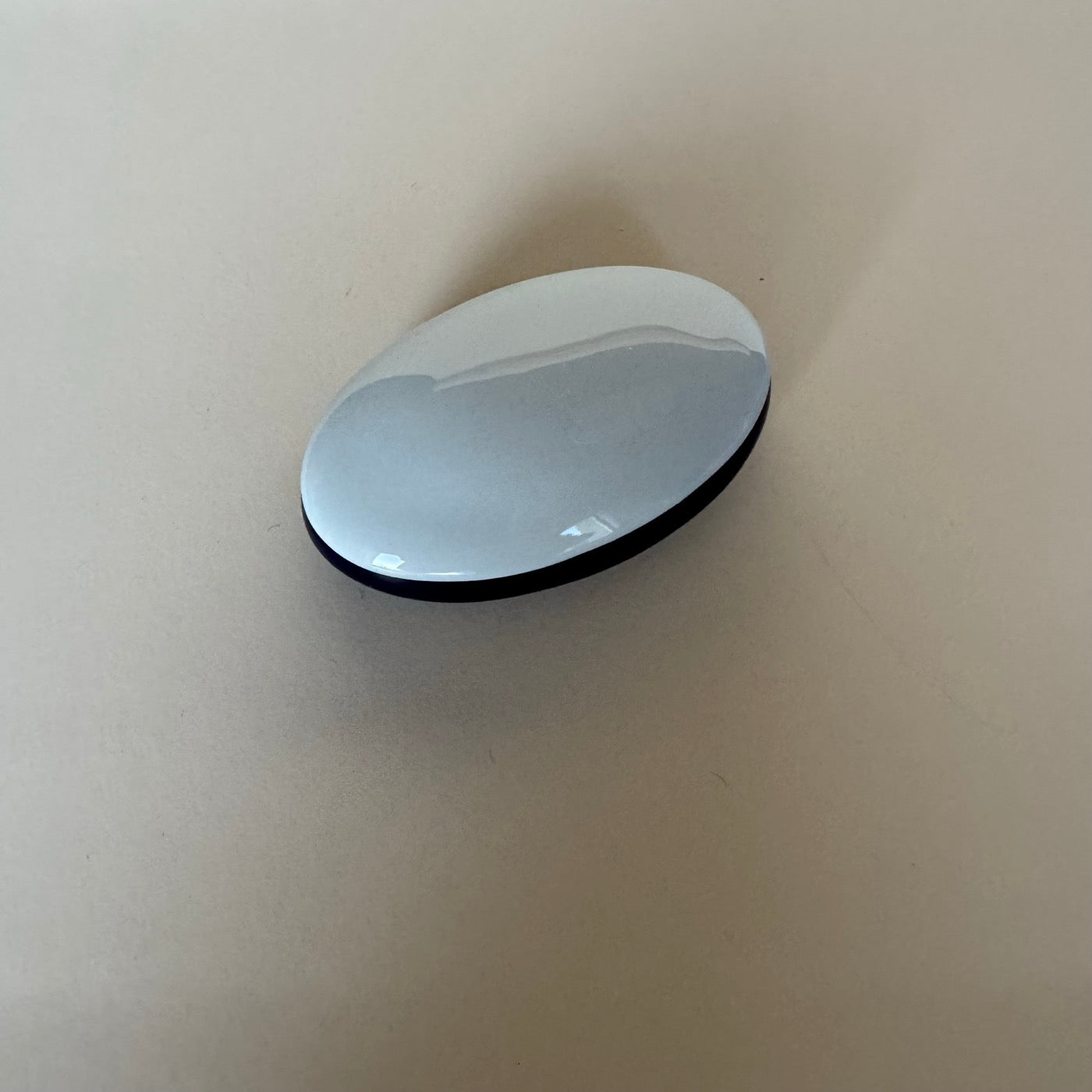 Boite En Porcelaine Bleu Et Blanche