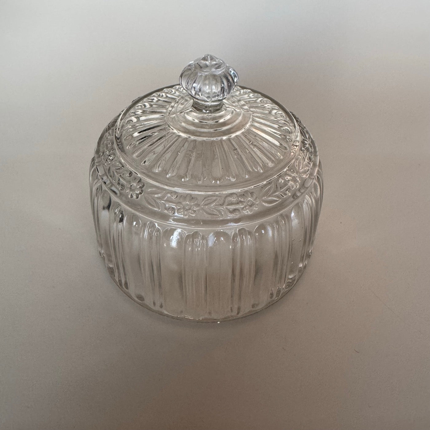 Cloche Vintage En Verre