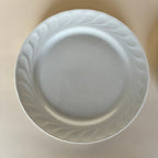 Ensemble De 2 Assiettes Blanches