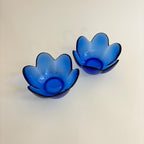 Ensemble De 2 Coupelle Fleur Bleue