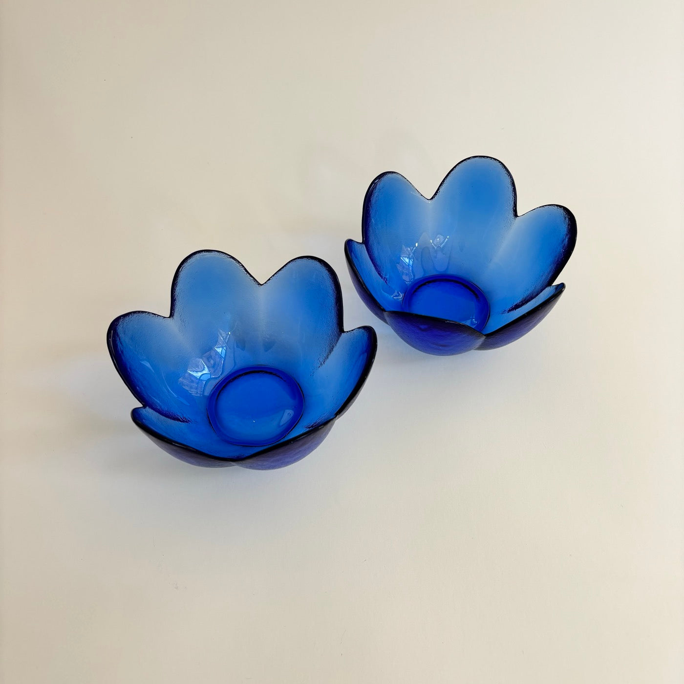 Ensemble De 2 Coupelle Fleur Bleue