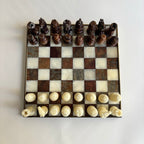 Jeux D'Echec En Marbre Vintage