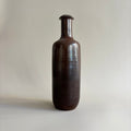 Bouteille En Terre Cuite Vintage Vernissée