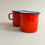 Paire De Tasses En Métal