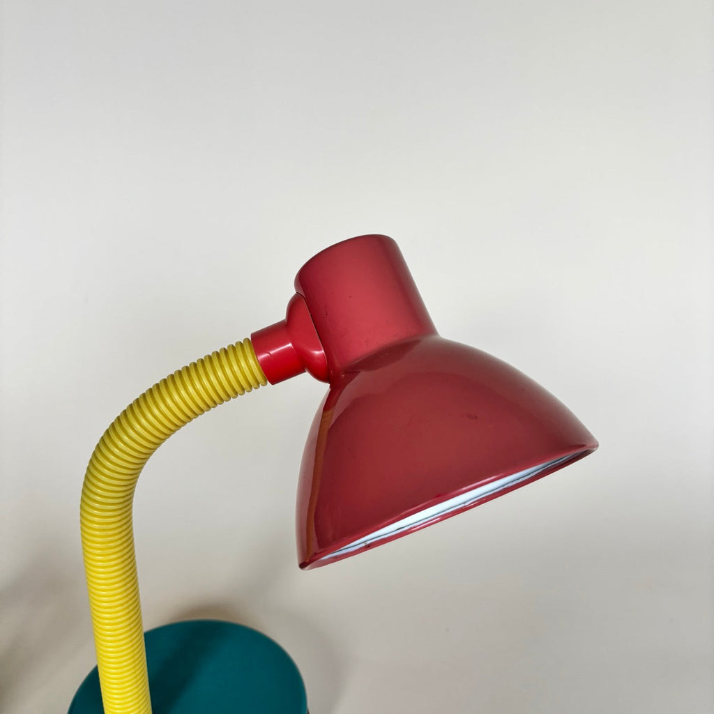 Lampe Articulé Tricolore Vintage